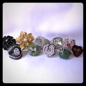 Rings difrent styles size 8-9 20$ each